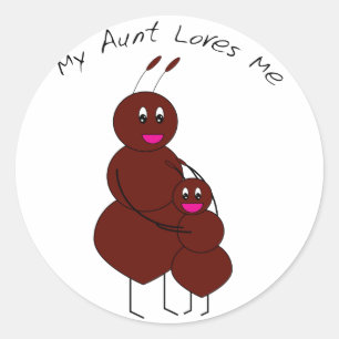 Meine Tante Lieben Ich und Sticker