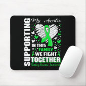 Meine Tante Nierenerkrankung Bewusstsein Mousepad (Mit Mouse)