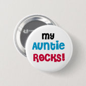 Meine Tante Rocks Button (Vorne & Hinten)