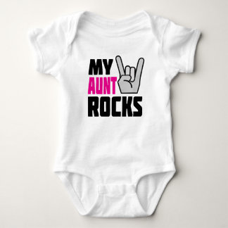 Meine Tante Rocks - lustiger Baby-Strampler Baby Strampler