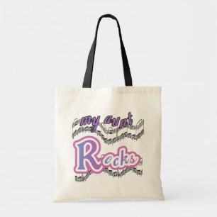 Meine Tante Rocks Tshirts und Geschenke Tragetasche
