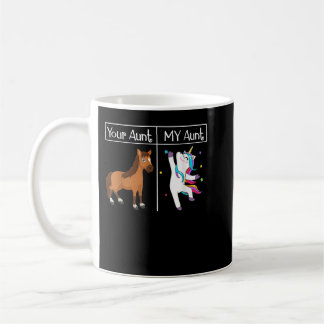 Meine Tante Unicorn Funny & Niedlich Tante Niece & Kaffeetasse