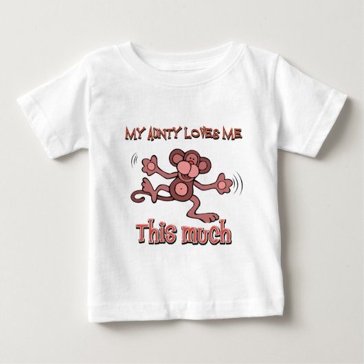 Meine Tanten-Lieben ich dieses viel Baby T-shirt (Vorderseite)