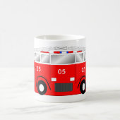 Meine Tasse ist ein FEUER-LKW (Mittel)