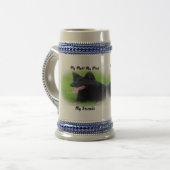 Meine Tasse Mutt meine Freunde. (Vorderseite Links)