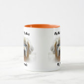 Meine Tasse Mutt meine Freunde. (Zentrum)