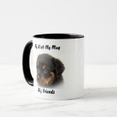Meine Tasse Mutt meine Freunde. (Vorderseite Links)