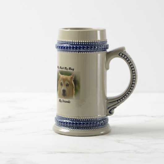 Meine Tasse Mutt meine Freunde. (Rechts)