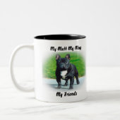 Meine Tasse Mutt meine Freunde. (Links)