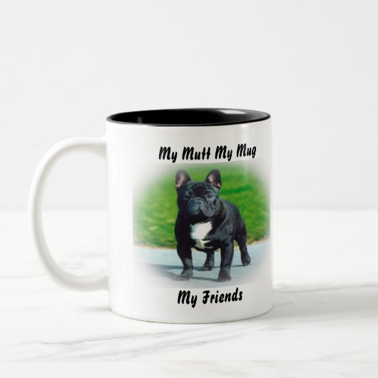 Meine Tasse Mutt meine Freunde. (Links)