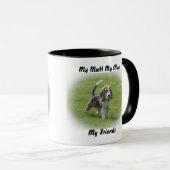 Meine Tasse Mutt meine Freunde. (VorderseiteRechts)