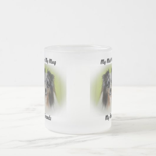 Meine Tasse Mutt meine Freunde. (Mittel)