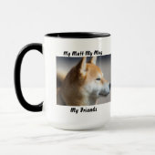 Meine Tasse Mutt meine Freunde. (Links)