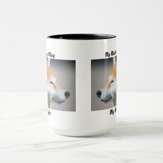 Meine Tasse Mutt meine Freunde. (Zentrum)