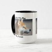 Meine Tasse Mutt meine Freunde. (Vorderseite Links)