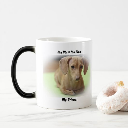 Meine Tasse Mutt meine Freunde. (Mit Donut)