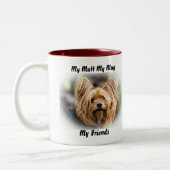 Meine Tasse Mutt meine Freunde. (Links)