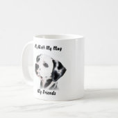 Meine Tasse Mutt meine Freunde. (Vorderseite Links)