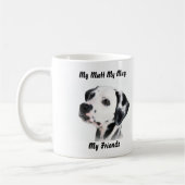 Meine Tasse Mutt meine Freunde. (Links)