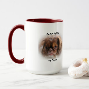 Meine Tasse Mutt meine Freunde.