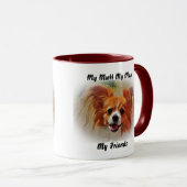 Meine Tasse Mutt meine Freunde. (VorderseiteRechts)