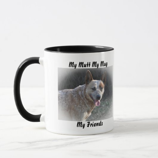Meine Tasse Mutt meine Freunde. (Links)
