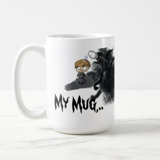 Meine Tasse Pewdiepie Slenderman (Links)