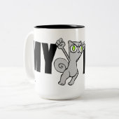 MEINE TASSE! Schäumende Tasse (Vorderseite Links)