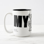 MEINE TASSE! Schäumende Tasse (Links)