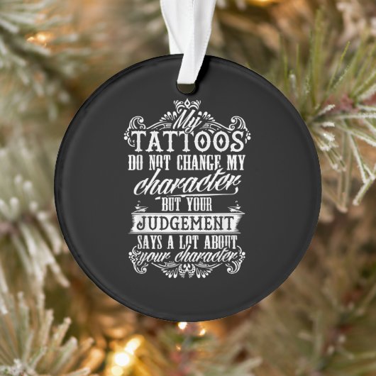 Meine Tattoos ändern mein Zeichengeschenk Tattoo n Ornament (Baum)