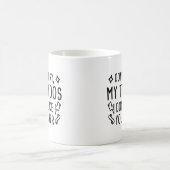 Meine Tattoos mögen dich auch nicht Kaffeetasse (Mittel)