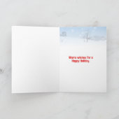 Meine Tatzen sind gefrorenes Weihnachten (Innenseite)