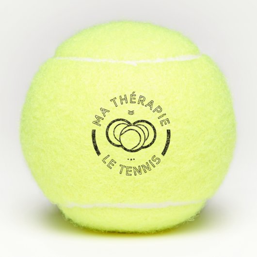Meine Tennistherapie Tennisbälle (Vorderseite)