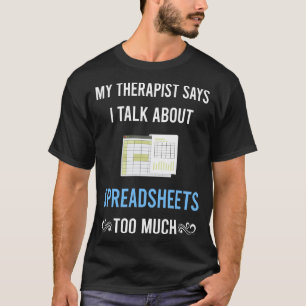 Meine Therapeutentabelle Tabellen T-Shirt