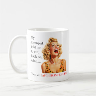 Meine Therapeutin erzählte mir Tasse