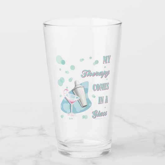 MEINE THERAPIE KOMMT IN EIN GLAS! GLAS (Vorderseite)