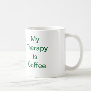 "Meine #Therapy is Coffee" #Tasse Kaffeetasse