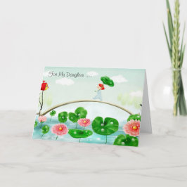 Meine Tochter Dankeskarte