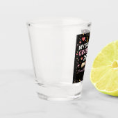 Meine Tochter hat 2026 abgeschlossen Schnapsglas (Links)