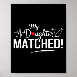 Meine Tochter hat den 2026 Residency Match Day Med Poster