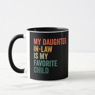 Meine Tochter im Jura ist mein liebstes Kind-Retro Tasse