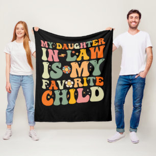 Meine Tochter im Jura ist meine liebste Kindergrup Fleecedecke