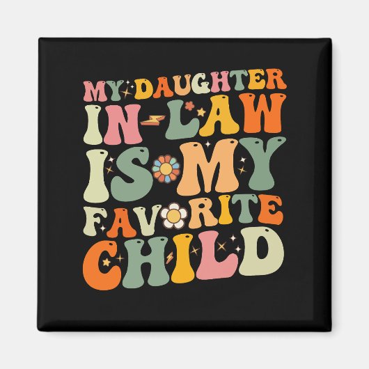 Meine Tochter im Jura ist meine liebste Kindergrup Magnet (Vorne)