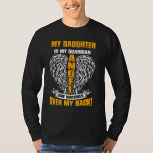 Meine Tochter ist der Wächter-Engel, den sie über T-Shirt