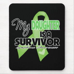 Meine Tochter ist ein Überlebender - Lymphom Mousepad