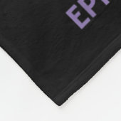 Meine Töchter kämpfen um mein Bewusstsein für Epil Fleecedecke (Ecke)