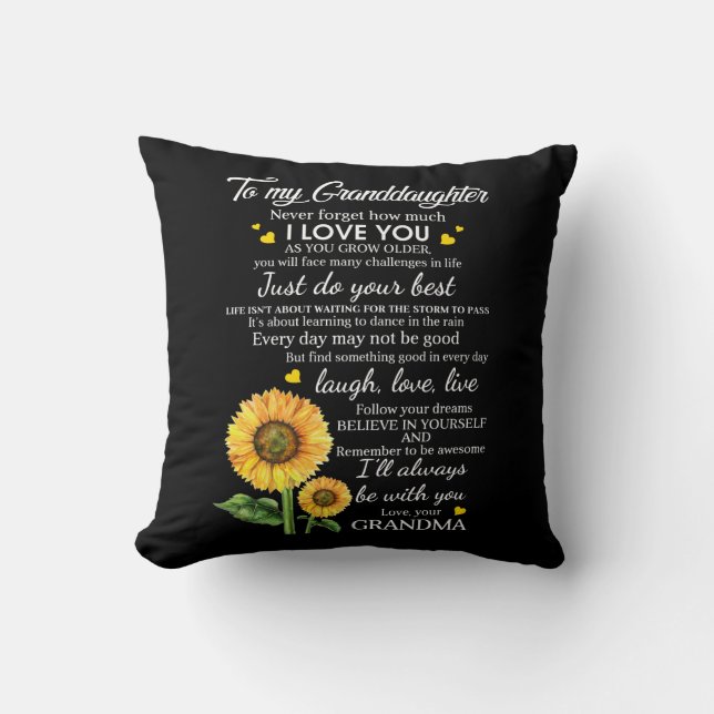 Meine Tochter Kissen (Vorderseite)