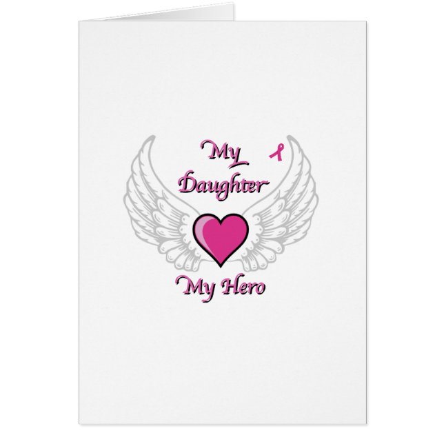 Meine Tochter meine Held-Flügel und Herz 2 (Vorne)