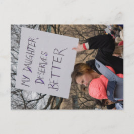 Meine Tochter Postkarte