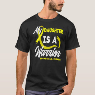 Meine Tochter Warrior Yellow Ribbon Endometriose A T-Shirt